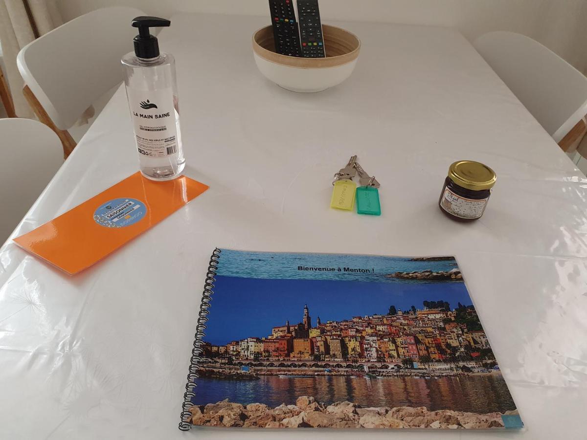 Superbe 2 Pieces Neuf A 100M De La Plage Menton Buitenkant foto
